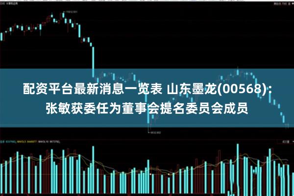 配资平台最新消息一览表 山东墨龙(00568)：张敏获委任为董事会提名委员会成员