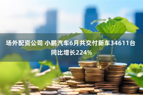 场外配资公司 小鹏汽车6月共交付新车34611台 同比增长224%